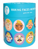 memory Gezichten junior 5,6 cm karton 25-delig