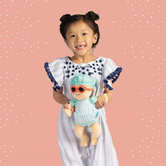 outfit Baby Stella 30,5 cm textiel groen 3-delig