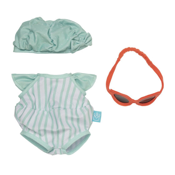 outfit Baby Stella 30,5 cm textiel groen 3-delig