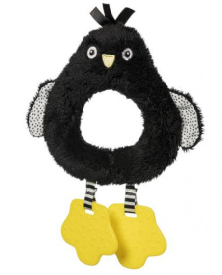 rammelaar pinguïn junior polyester zwart/geel