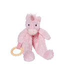 knuffeldoek Petals Blankie junior 18 cm pluche roze