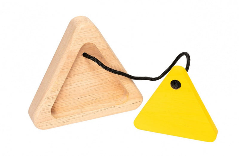 wasbord junior 8,9 x 9 cm hout blank/geel