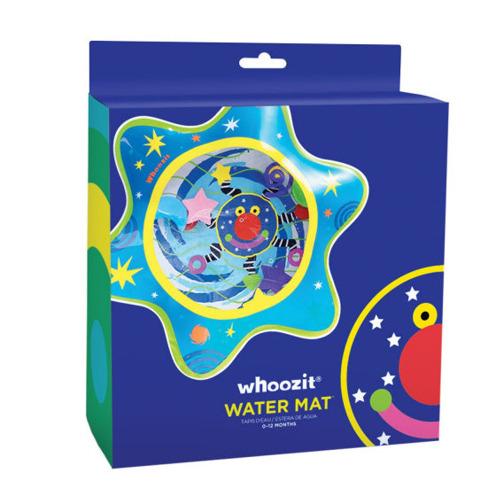 watermat Whoozit junior 35,6 cm vinyl blauw
