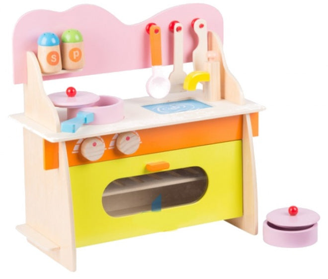 Houten Keuken met Accessoires