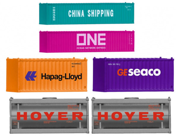 containerset H0 Start Up junior 6 stuks