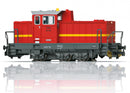 diesellocomotief Henschel DHG700 11,2 cm staal rood