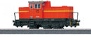 diesellocomotief Henschel DHG700 11,2 cm staal rood