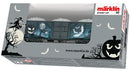 goederenwagon Halloween digitaal 1:87 staal blauw/zwart