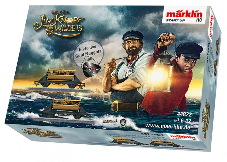 goederenwagon Jim Knoop Piraat 1:87 staal bruin