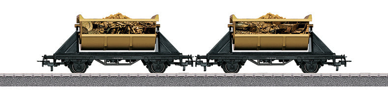 goederenwagon Jim Knoop Piraat 1:87 staal bruin