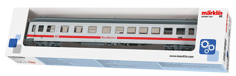 intercity Bordbistro 1e Klasse digitaal 1:87 staal wit