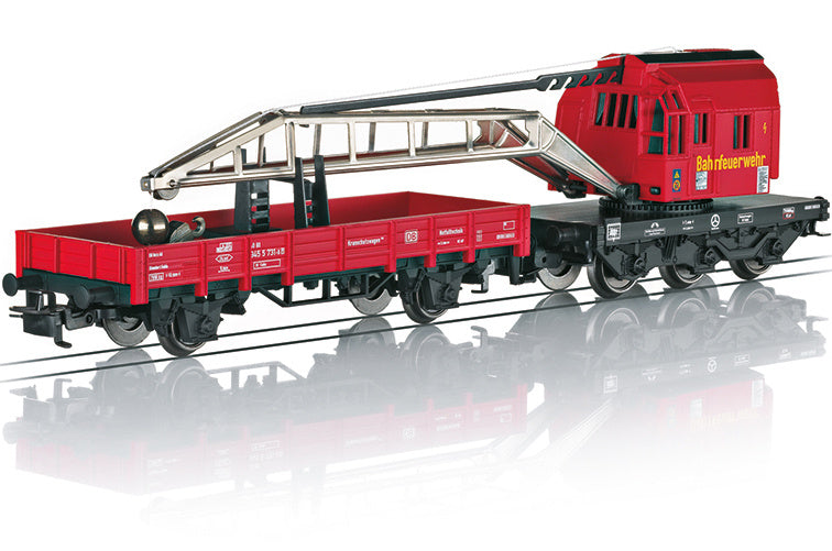 kraanwagen Brandweer 32,5 cm digitaal 1:87 staal rood