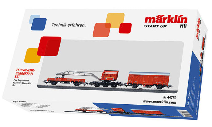 kraanwagen Brandweer 32,5 cm digitaal 1:87 staal rood