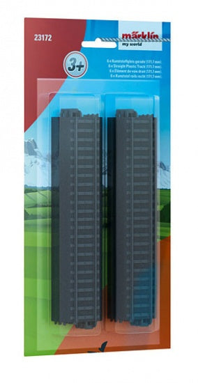 rails recht 172 mm 6 delig