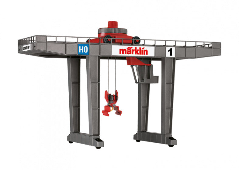speelset containerterminal junior grijs/rood