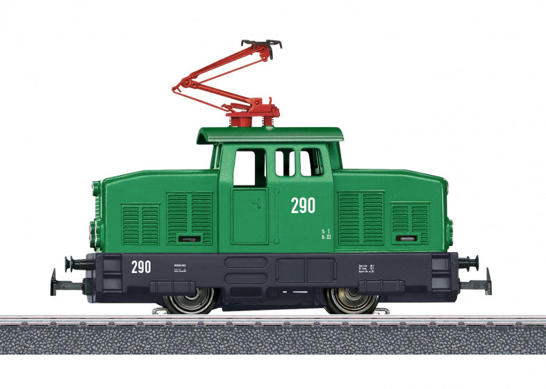 starterset Elektrische Locomotief 10,5 cm staal groen/zwart