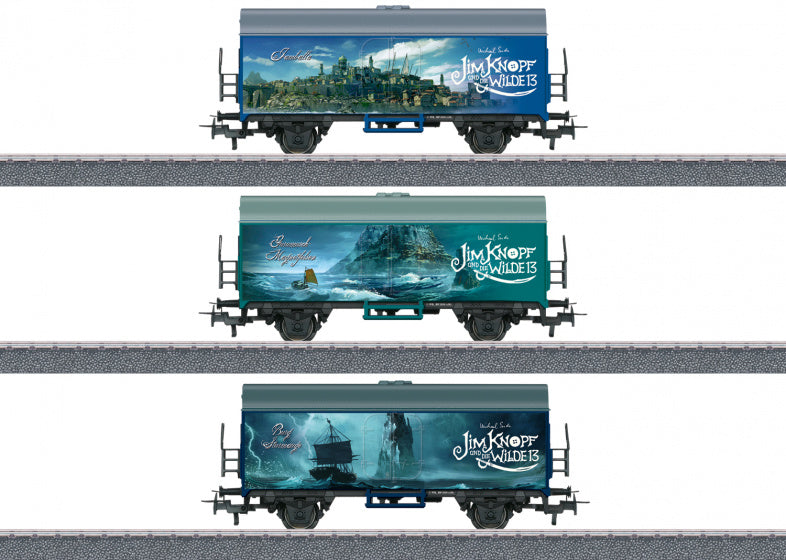 startset De Wilde 13 junior H0 1:87 groen/blauw 3-delig