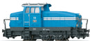 stoomlocomotief Diesel DHG 500 digitaal staal blauw