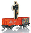 wagonset Jim Knoop 11,5 cm digitaal 1:87 staal rood