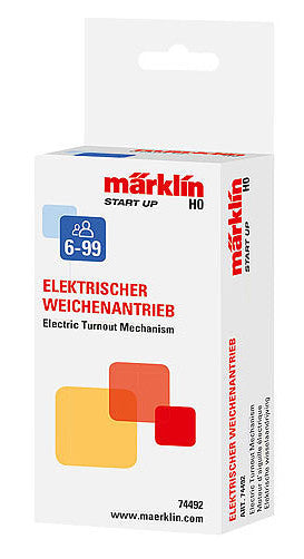 wisselaandrijving C-Track elektrisch 1:87 staal zwart