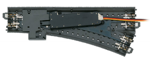 wisselaandrijving C-Track elektrisch 1:87 staal zwart