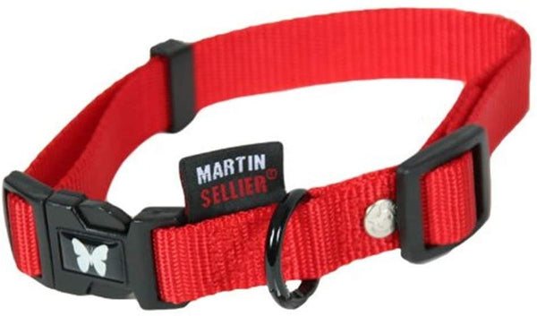 Martin Halsband Nylon Rood Verstelbaar 16 MMX30-45 CM