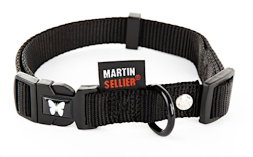 Martin Halsband Nylon Zwart Verstelbaar 40 MMX50-70 CM