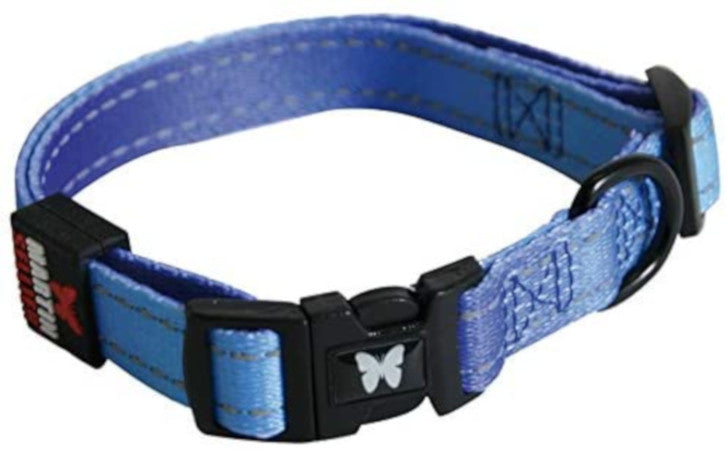 Martin Halsband Nylon Turquoise Verstelbaar 20 MMX40-55 CM