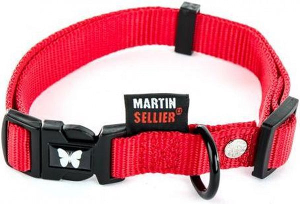 Martin Halsband Nylon Rood Verstelbaar 25 MMX45-65 CM