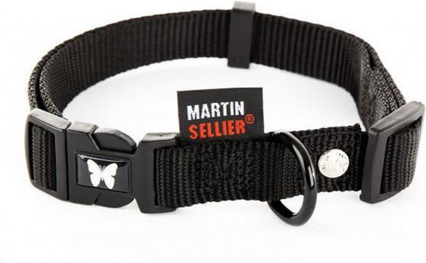 Martin Halsband Nylon Zwart Verstelbaar 25 MMX45-65 CM