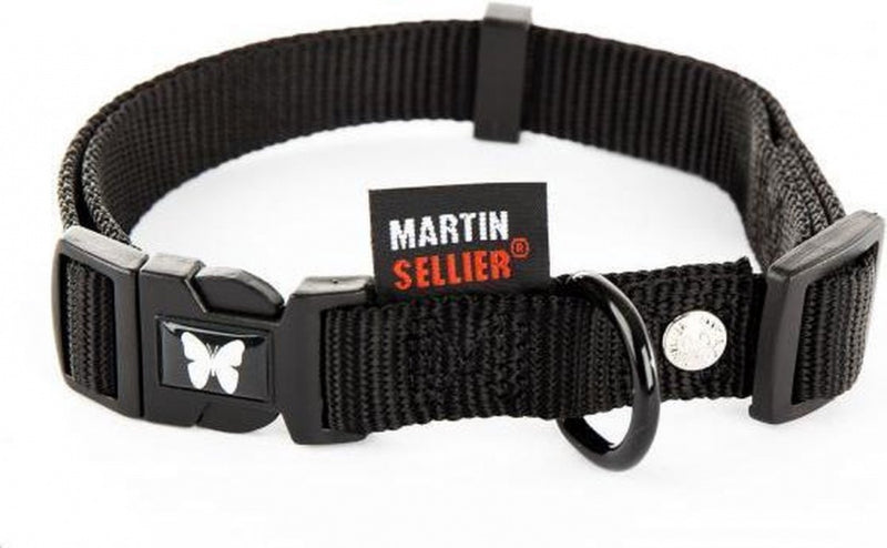 Martin Halsband Nylon Zwart Verstelbaar 25 MMX45-65 CM