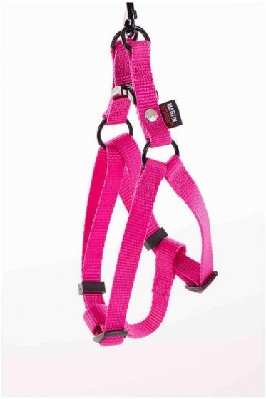 Martin Instap Tuig Nylon Roze 10 MMX25-35 CM