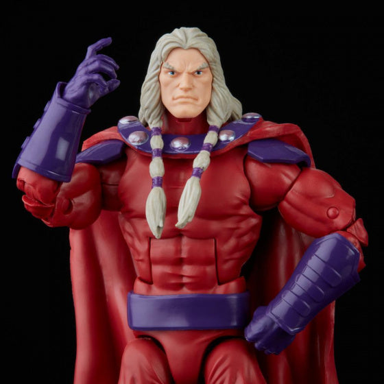 actiefiguur Magneto junior 15 cm rood/paars 6-delig