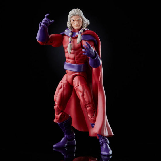 actiefiguur Magneto junior 15 cm rood/paars 6-delig