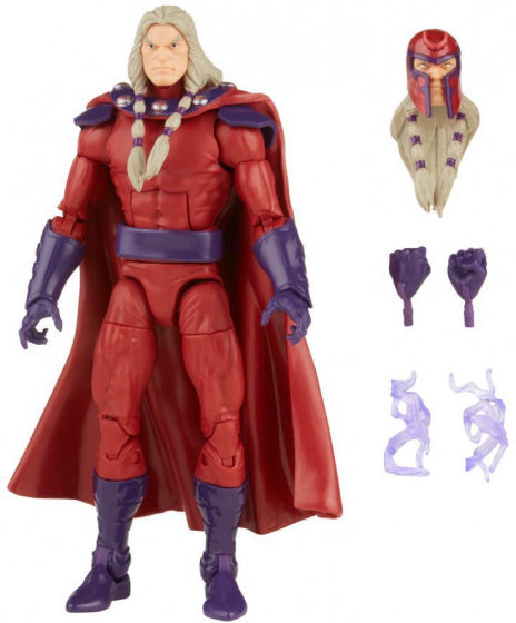 actiefiguur Magneto junior 15 cm rood/paars 6-delig