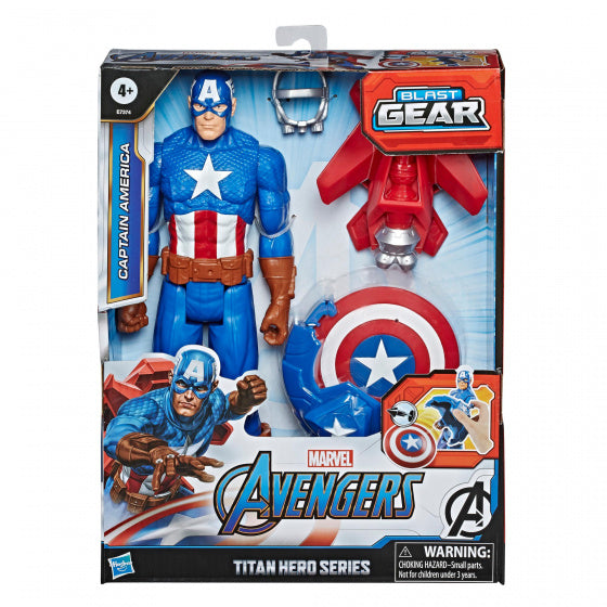 actiefiguur Avengers Captain America jongens 3-delig