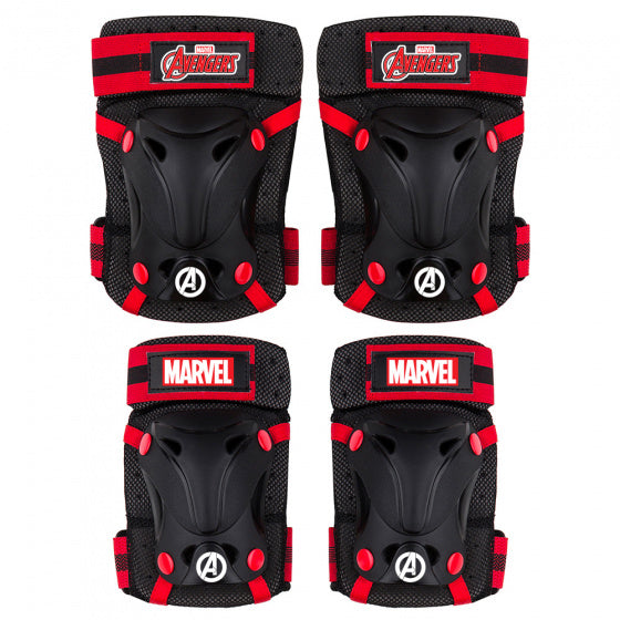 beschermerset Avengers 17,5 x 13 cm nylon zwart 6-delig