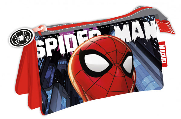 etui Spider-Man junior 21 x 11 cm polyester rood