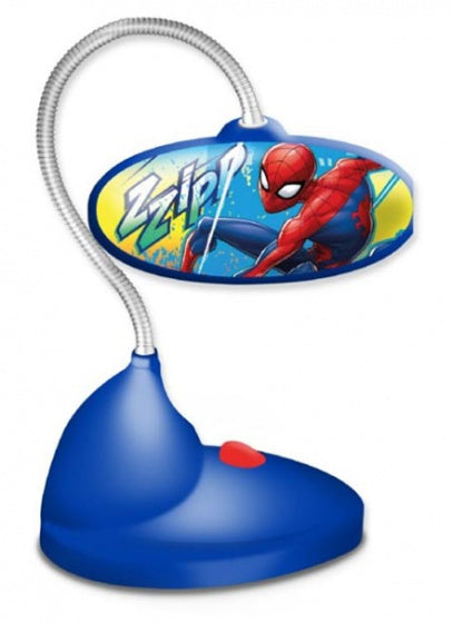 bureaulamp Spider-Man jongens 12,5 x 18 cm rood /blauw