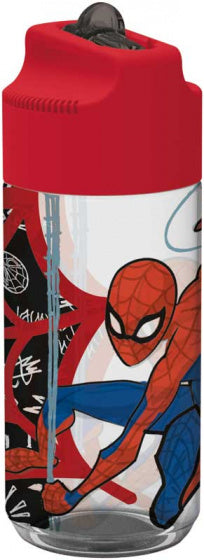 drinkfles Spider-Man jongens 430 ml tritan transparant