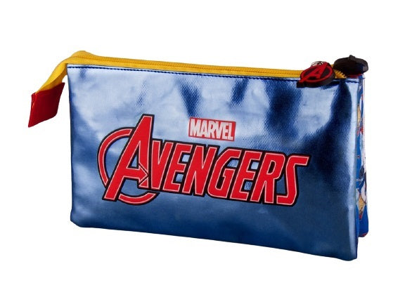 etui Marvel jongens 22 x 12 cm polyester/nylon blauw