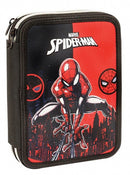 etui Spider-Man junior polyester zwart 27-delig