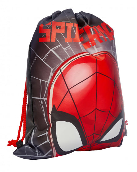 gymtas Spider-Man 42 x 30 cm nylon zwart/rood
