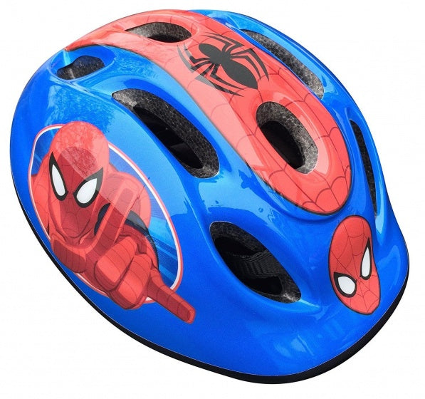 kinderhelm Spider-Man blauw/rood maat 50/56