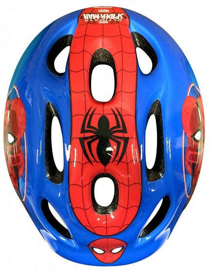 kinderhelm Spider-Man blauw/rood maat 50/56