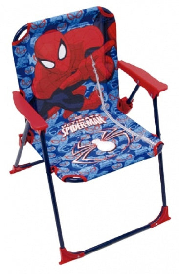 klapstoel Spider-Man 53 x 38 cm polyester/staal rood