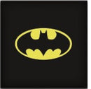 kussen Batman junior 40 x 40 cm polyester zwart/geel