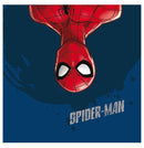 kussen Spider-Man junior 40 x 40 cm polyester blauw