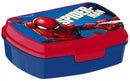 lunchset Spider-Man aluminium blauw/rood 2-delig