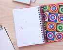 notitieboek Captain America A5 14,8 x 21 cm rood/wit